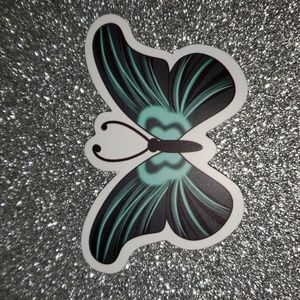 NATURE WATERPOOF Sticker Butterfly